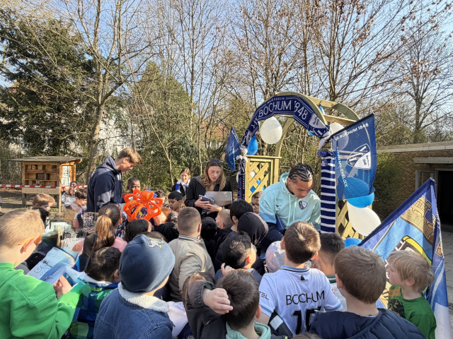 Ein Tag in Blau-Weiß