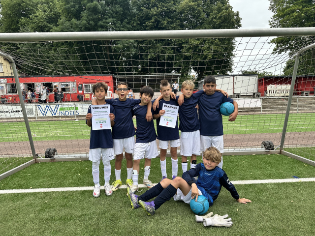 Toller 3. Platz beim Bochumer Fußballturnier