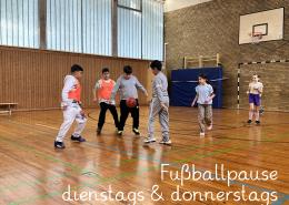 Fußballpause